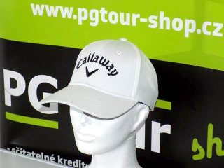 kšiltovka Callaway bílá/černé vyšité logo