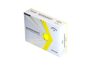 Callaway Supersoft žluté - 12ks